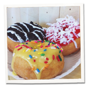 Shore Good Donut Cake with new topping